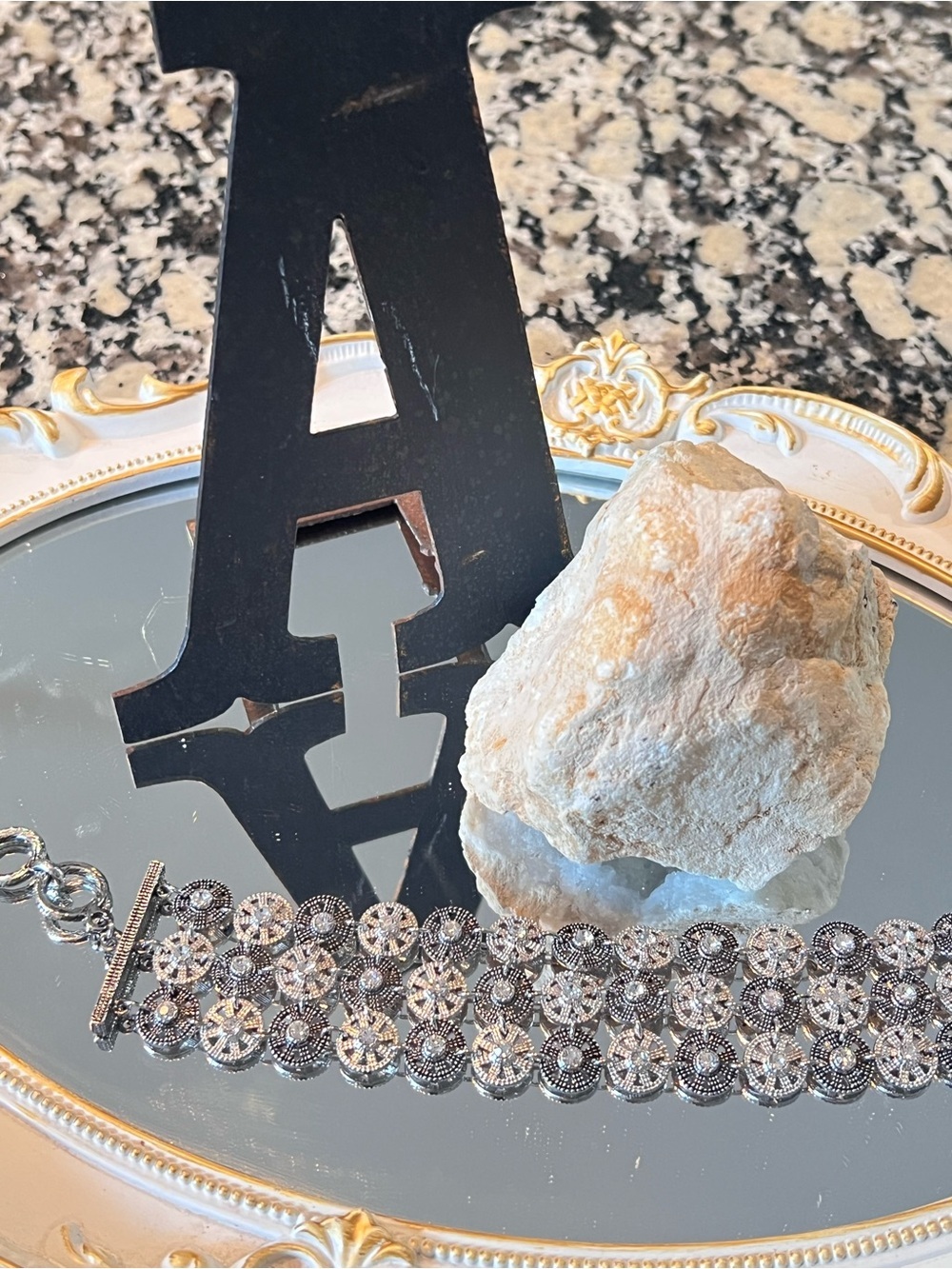 Premier Designs Multi-Row Crystal Bracelet